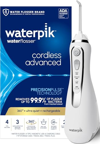 Waterpik Cordless Advanced Portable Water Flosser