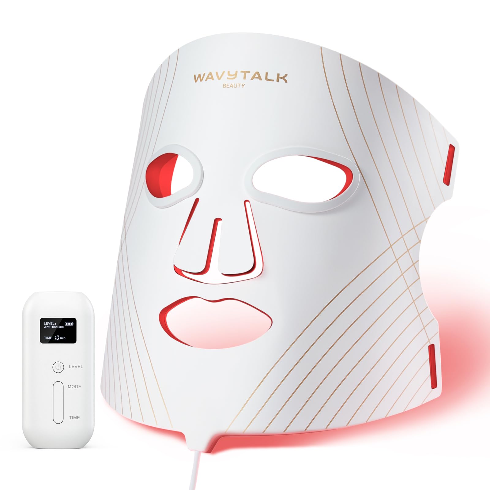 wavytalk Red Light Therapy Mask for Face