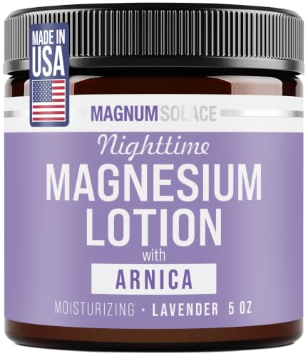 Magnum Solace Nighttime Magnesium Lotion with Arnica